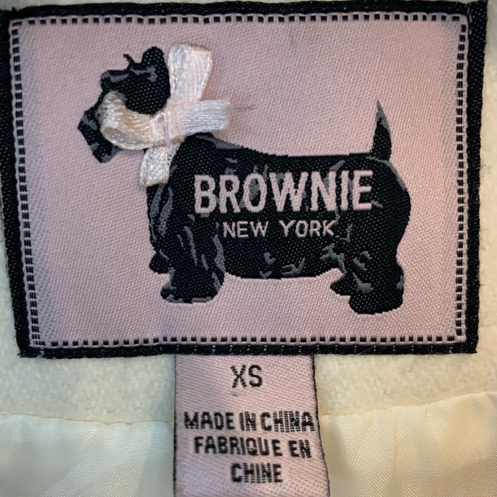 Brownie New York Wool Pea Coat - Picture 2 of 5